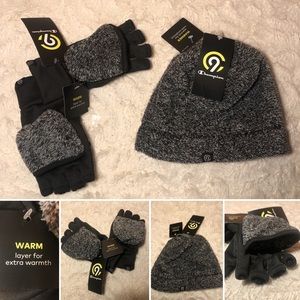 Champion C9 Beanie and gloves set